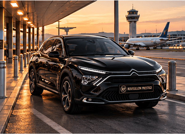 Citroën C5 X noire, visuel extérieur